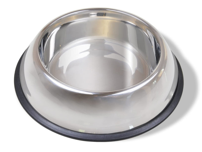 Van Ness Pets Large Non Tip Stainless Steel Dog Bowl, 64 OZ Food And Water Dish, Wide Base Prevents Spills - BeesActive Australia