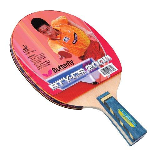 [AUSTRALIA] - Butterfly BTY CS 2000 Table Tennis Racket - Chinese Penhold Ping Pong Paddle - ITTF Approved 