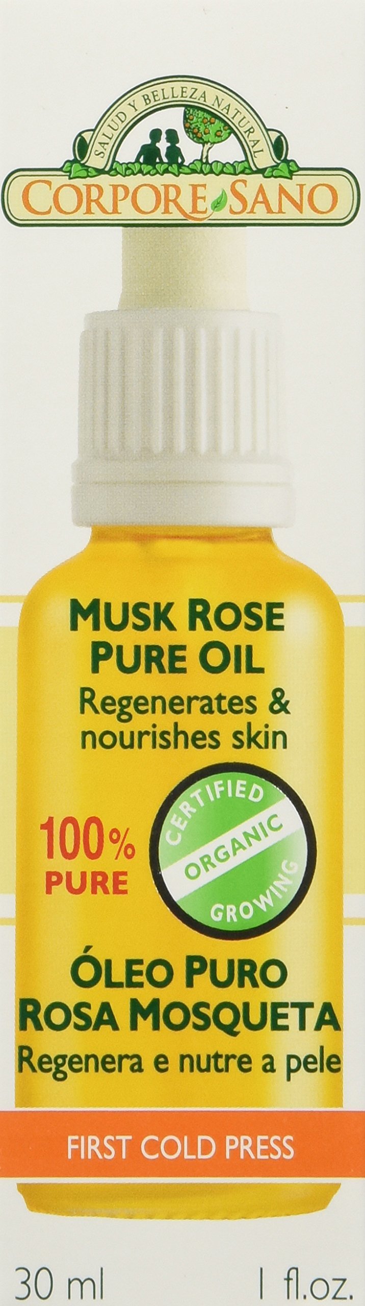Certified Organic Growing Musk Rose Pure Oil / Aceite Puro De Rosa Mosqueta 30 Ml. / 1 Fl.oz.HEALS Dry Skin, Fine Lines, Acne Scars, Eczema, Psoriasis, Dermatitis, Sun Damage & More! 100% Guaranteed to Heal Your Body! - BeesActive Australia