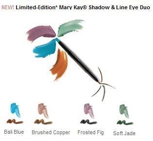 Mary Kay Shadow & Line Eye Duo ~ Eye Color Eyeliner Duo ~ Soft Jade ~ Full Size New in Box - BeesActive Australia