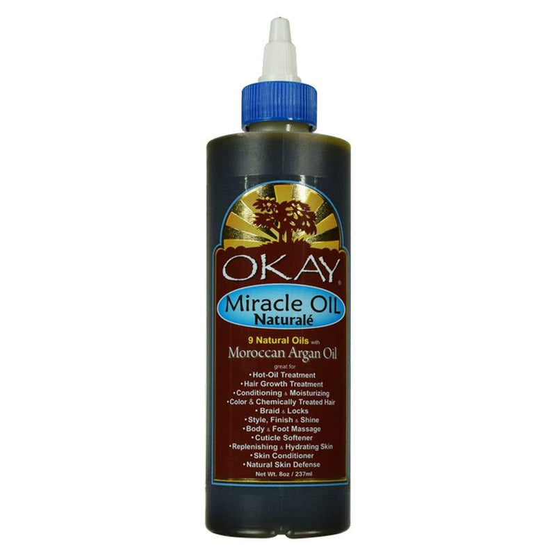 Okay Oil All Natural for Hair & Skin, Miracle, 8 Ounce - BeesActive Australia