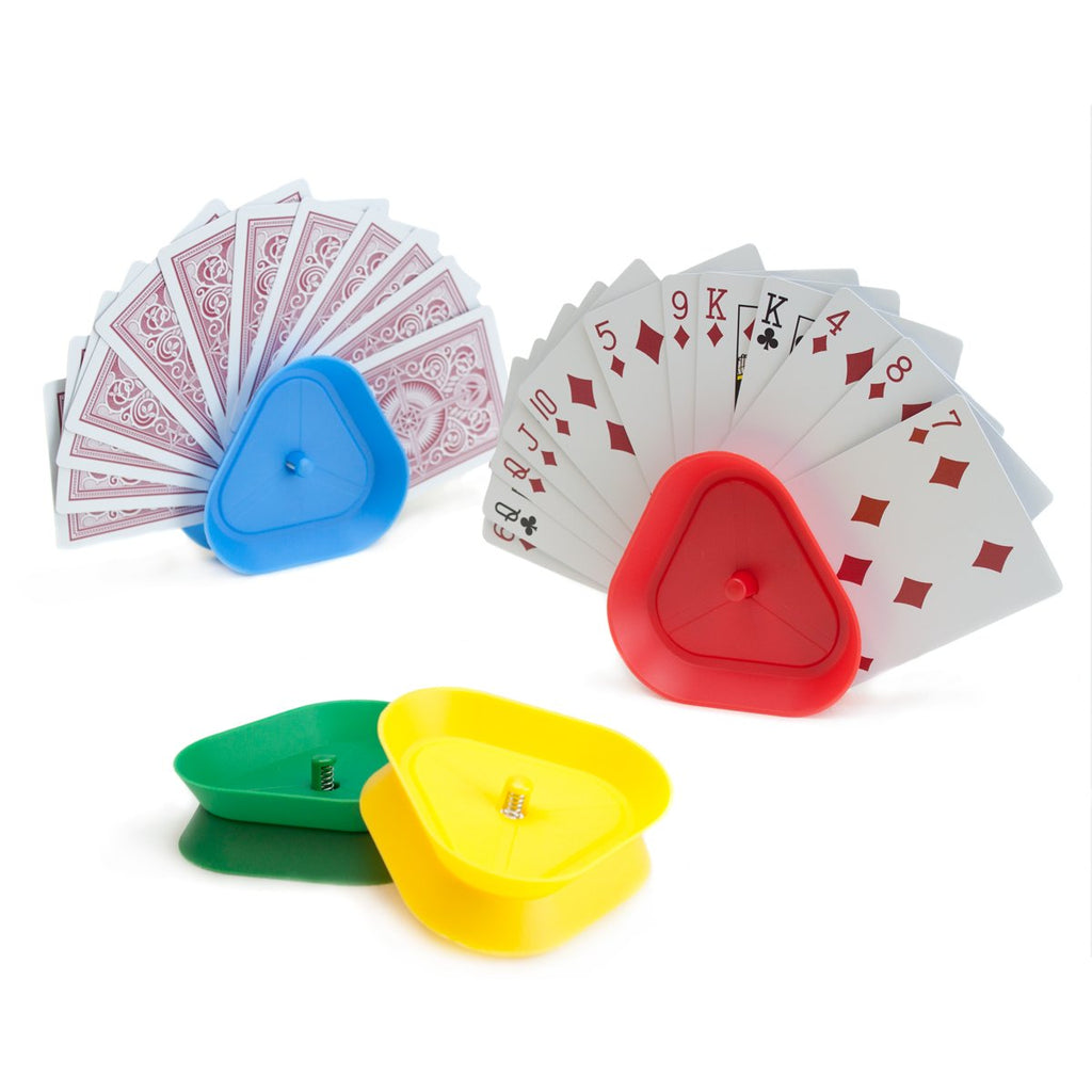 Brybelly Triangle Shaped Hands-Free Playing Card Holder, Original Version - BeesActive Australia