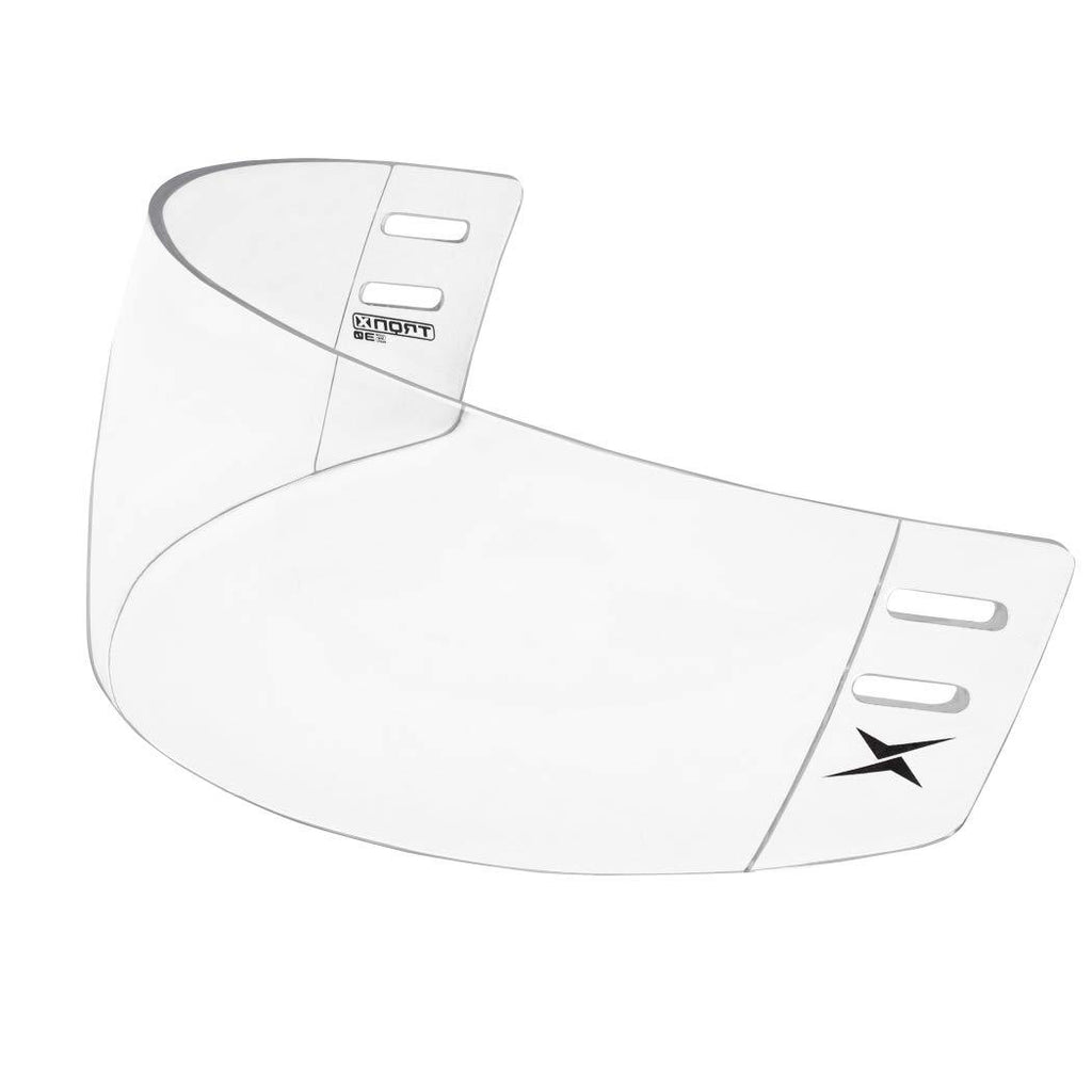 [AUSTRALIA] - TronX S30 Straight-Cut Hockey Helmet Clear Visor (Anti-Scratch/Anti-Fog) CE Certified 