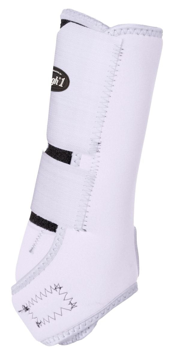 Tough 1 Economy Vented Front Sport Boots Medium White - BeesActive Australia