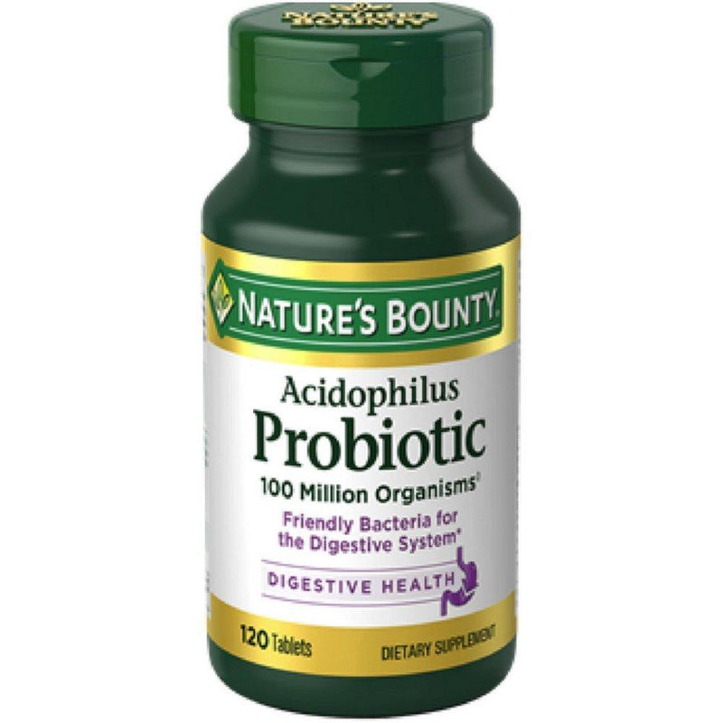 Nb Acidophilus Size 100s Nature'S Bounty Acidophilus Probiotic Tablets 100 Count - BeesActive Australia