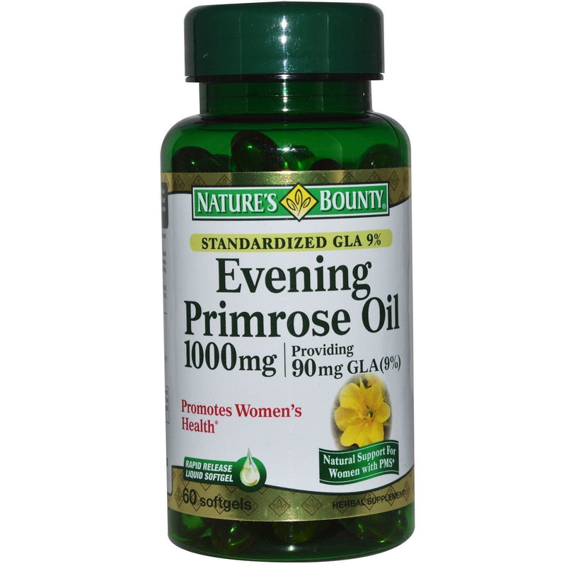 Nature's Bounty Evening Primrose Oil 1000 mg Softgels 60 ea (Pack of 2) - BeesActive Australia