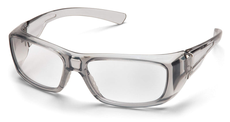 Pyramex Safety SG7910DRX Emerge Gray Clear Clear Lens Gray Frame - BeesActive Australia