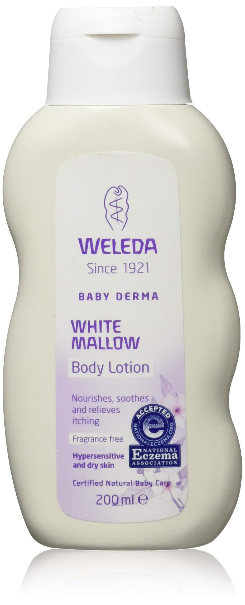 Weleda White Mallow Body Lotion, 200 ml 6.76 Fl Oz (Pack of 1) - BeesActive Australia