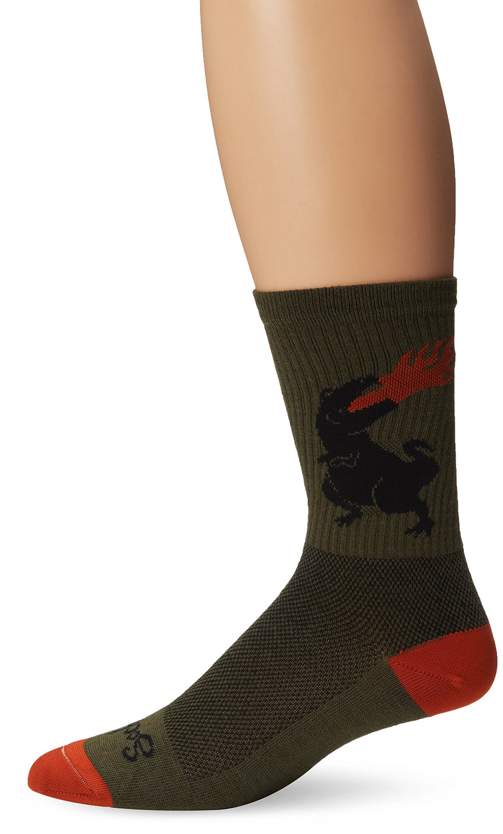 SockGuy Men's Wool Socks Large-X-Large Dinosaur - BeesActive Australia