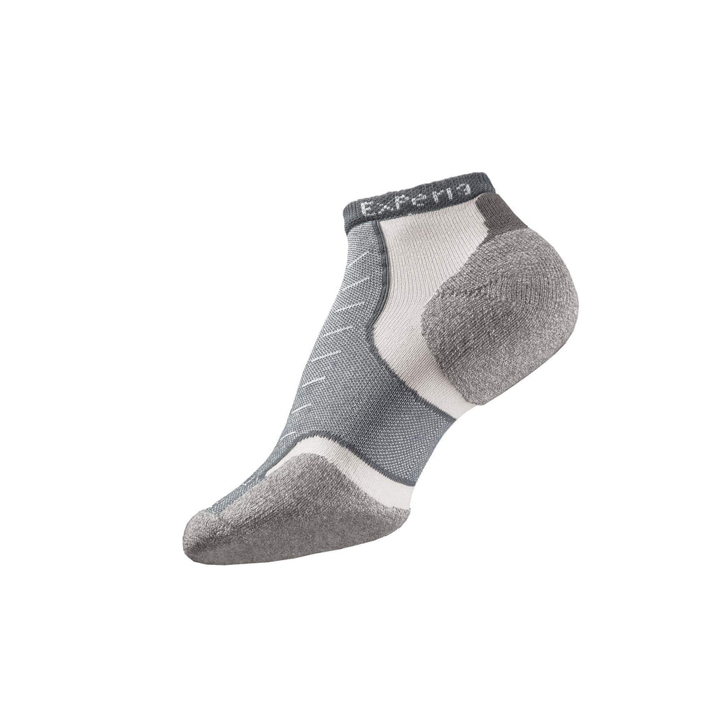 [AUSTRALIA] - Thorlos Experia Xccu Thin Cushion Running Low Cut Socks X-Small Grey 