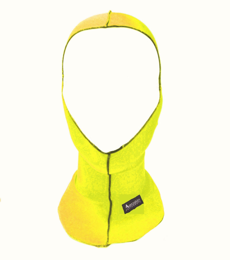 [AUSTRALIA] - Aeroskin Nylon Spandex Solid Hood, Neon Yellow 