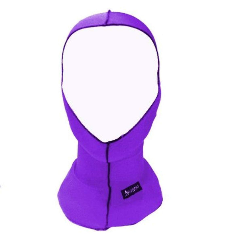[AUSTRALIA] - Aeroskin Nylon Spandex Solid Hood, Purple 