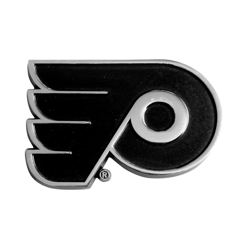 FANMATS NHL Mens Emblem Philadelphia Flyers 2.2"x3.2" Silver - BeesActive Australia