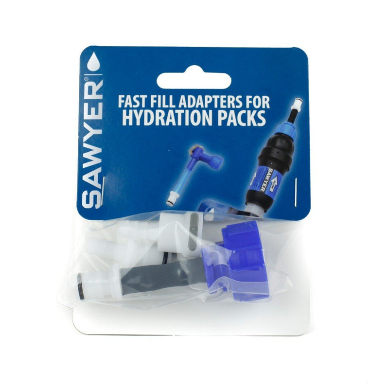 Sawyer Products SP115 Fast Fill Adapters for Hydration Packs Blue/White ,One Size - BeesActive Australia