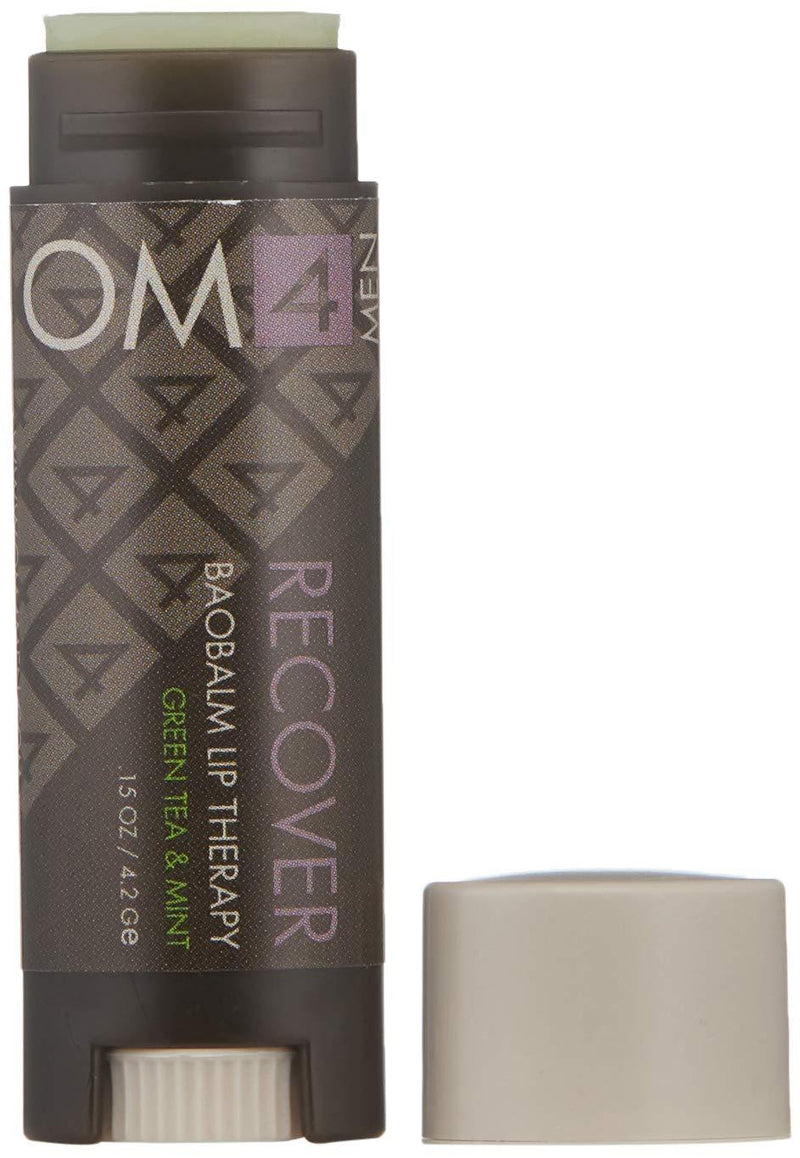 Organic Male OM4 Encore RECOVER: Bao-Balm Lip Therapy - 0.15 oz - BeesActive Australia