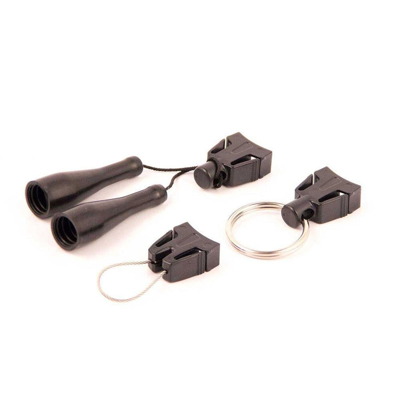 Boomerang Retractable Gear Tether Fishing Tool Accessory Pack (Split Ring, Universal and Pliers Attachments) - BeesActive Australia