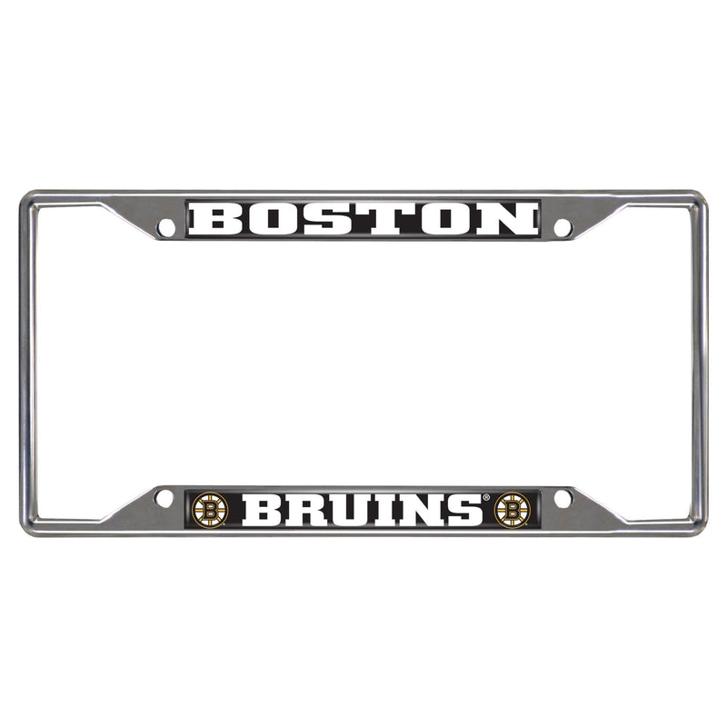 FANMATS NHL Womens License Plate Frame Boston Bruins 6.25"x12.25" - BeesActive Australia