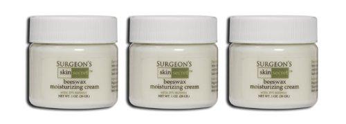 Surgeon's Skin Secret Beeswax Moisturizing Cream 1oz. Jar (3 Pack) - Original Light Lavender - BeesActive Australia