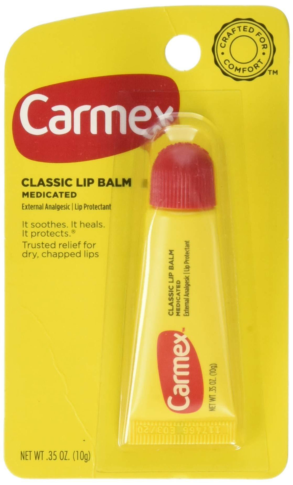 Carmex Classic Lip Balm, Medicated, 0.35 oz - BeesActive Australia