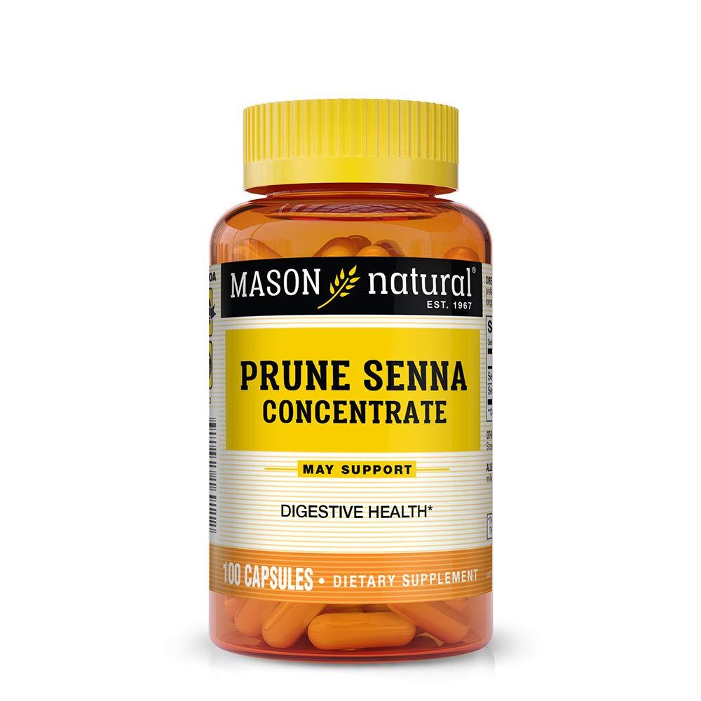 Mason Natural Prune Senna Concentrate Capsules, 100 Count - BeesActive Australia