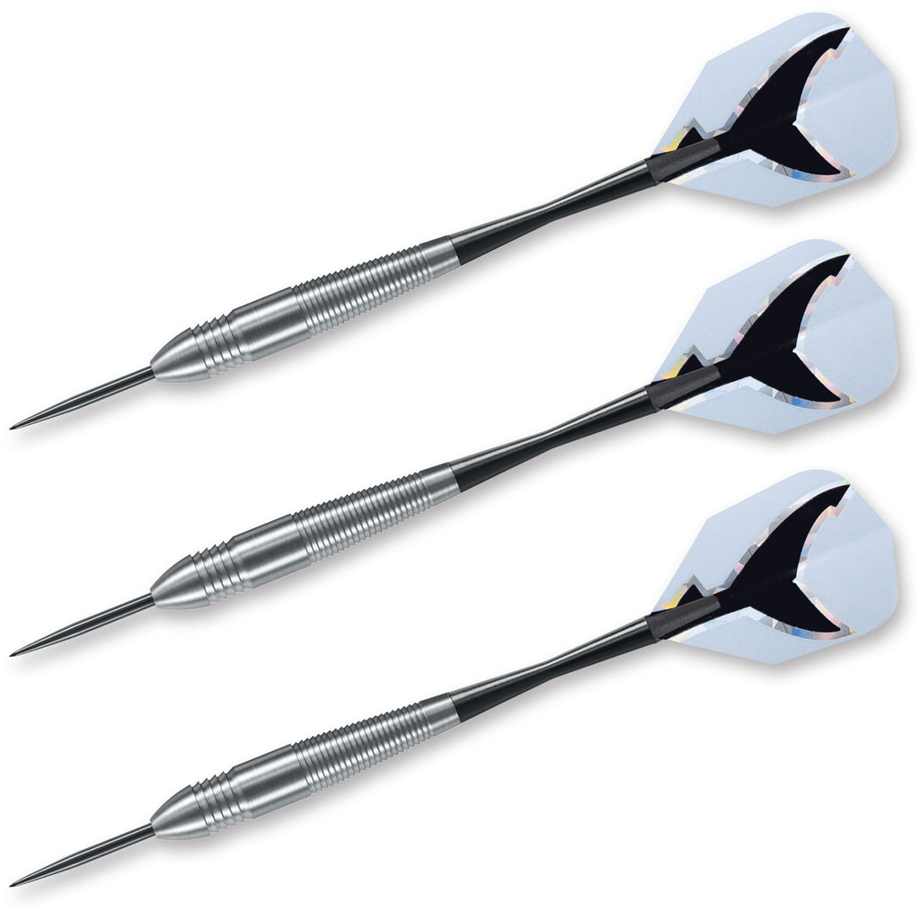 [AUSTRALIA] - Harrows Silver Shark Steel Tip Dart Set 22gm 