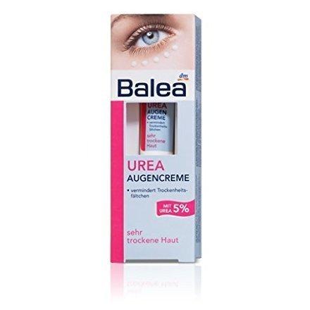 Balea Eye-Contour Cream for Very Dry Skin (5% Urea) - Optimum Hydration, Reduces Dry Lines & Wrinkles- Vegan / Not Tested on Animals - 15ml - BeesActive Australia