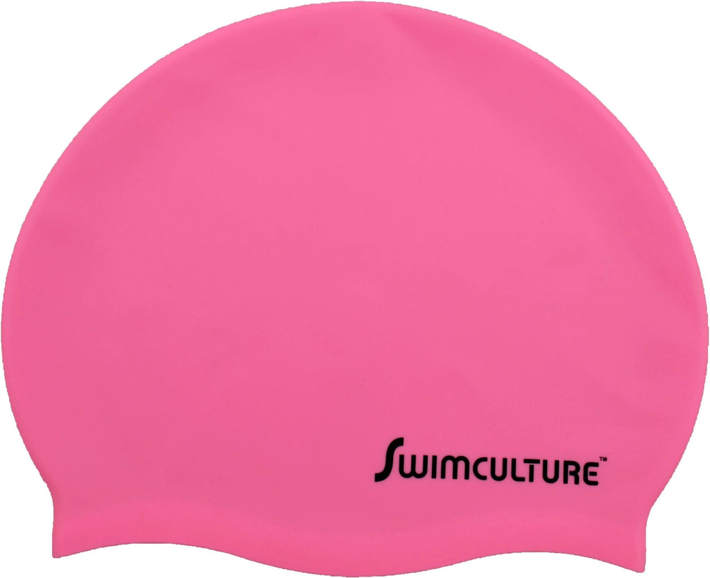 [AUSTRALIA] - Silicone Swim Cap for Best Sport Performance - New Easy-Breath Comfort Swimming Apparel for Kids and Adults Pearly Pink 