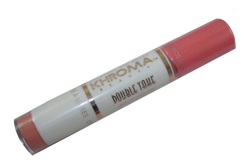 Khroma Double Take Lipstick Lipgloss in Nectar Coral Pink - BeesActive Australia