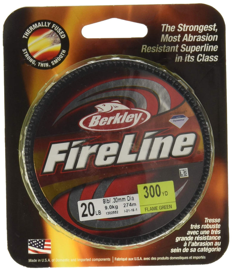 Berkley FireLine Superline Fishing Line 125 Yards Flame Green 10 Pounds - BeesActive Australia