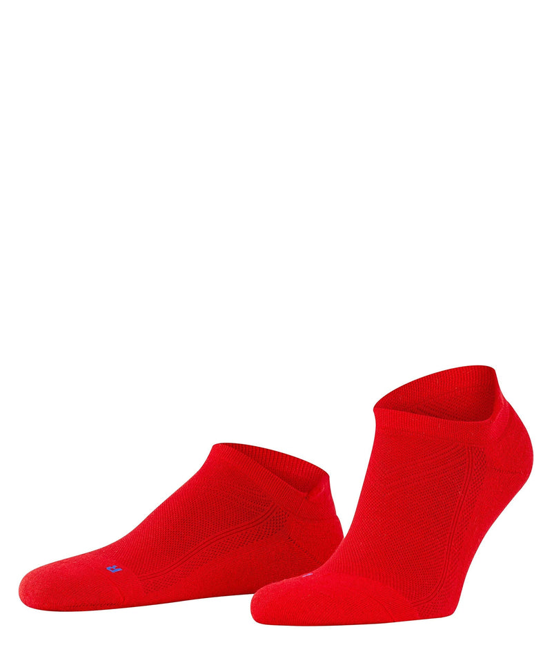 FALKE Unisex-Adult Cool Kick Sneaker Socks, Low Cut Ankle Sock, Casual or Dress, Moisture Wicking, More Colors 1 Pair 10.5-11.5 Red (Fire 8150) - BeesActive Australia