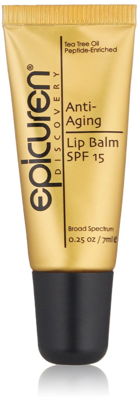 Epicuren Discovery Anti-aging Lip Balm SPF 15 Tea Tree, 0.25 oz - BeesActive Australia