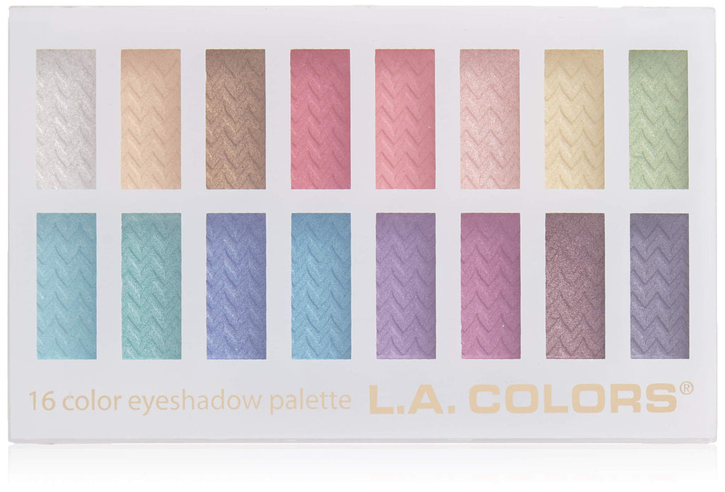 L.A. COLORS 16 Color Eyeshadow Palette, Haute, 1.02 Ounce - BeesActive Australia