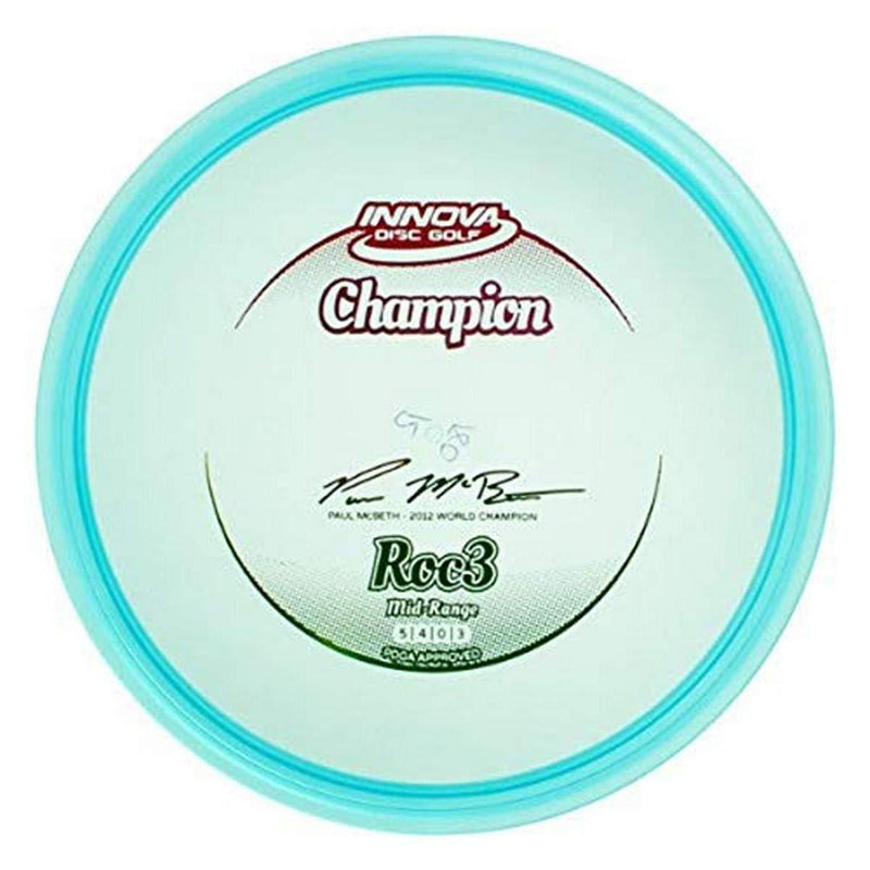 [AUSTRALIA] - Innova Disc Golf Champion Material Roc 3 Golf Disc (Colors may vary) 175-177gm Colors Vary 