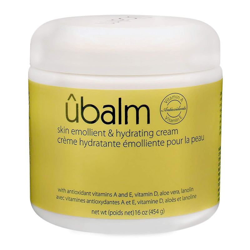 ubalm Yellow - Salon Formula Skin Emollient & Hydrating Cream With Light Lemon Fragrance (16 oz) - BeesActive Australia