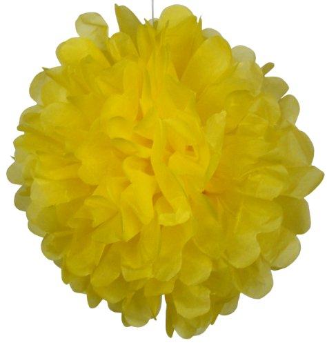[AUSTRALIA] - Just Artifacts Tissue Pom Pom Paper Flower Ball 20inch Lemon 