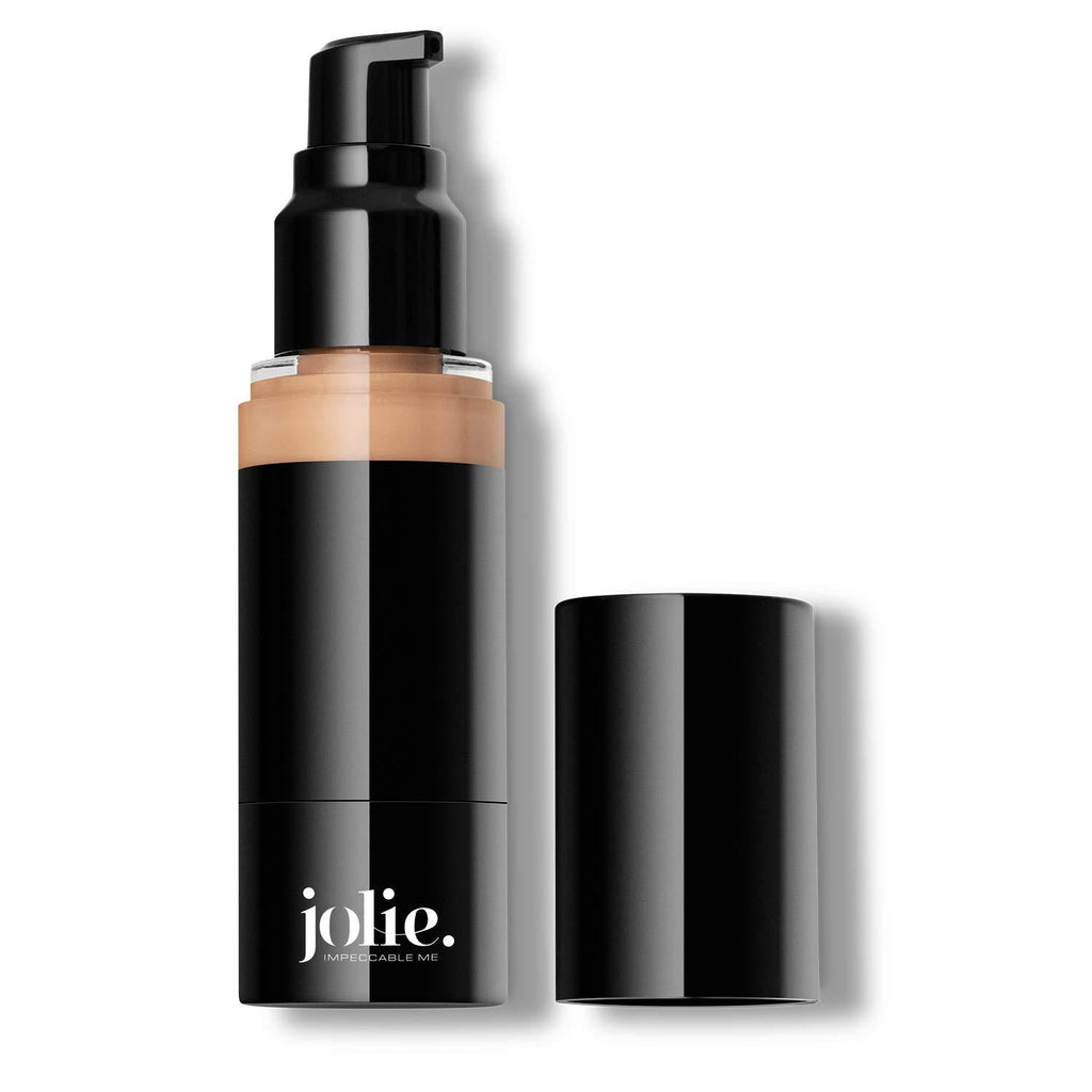 Jolie Luminous Foundation SPF 15 - Silky Hydrating Liquid Makeup (New Nude) New Nude - BeesActive Australia