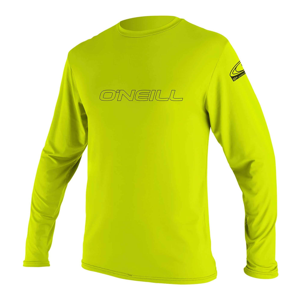 [AUSTRALIA] - O'Neill Youth Basic Skins UPF 50+ Long Sleeve Sun Shirt 10 Lime 