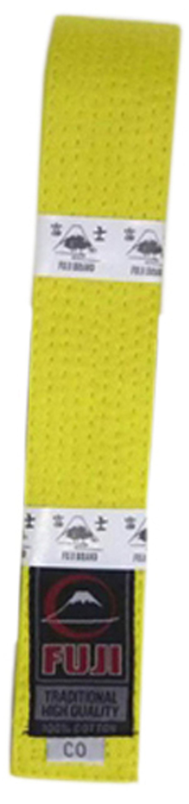 [AUSTRALIA] - Fuji BJJ Belt, Yellow, Size C0 
