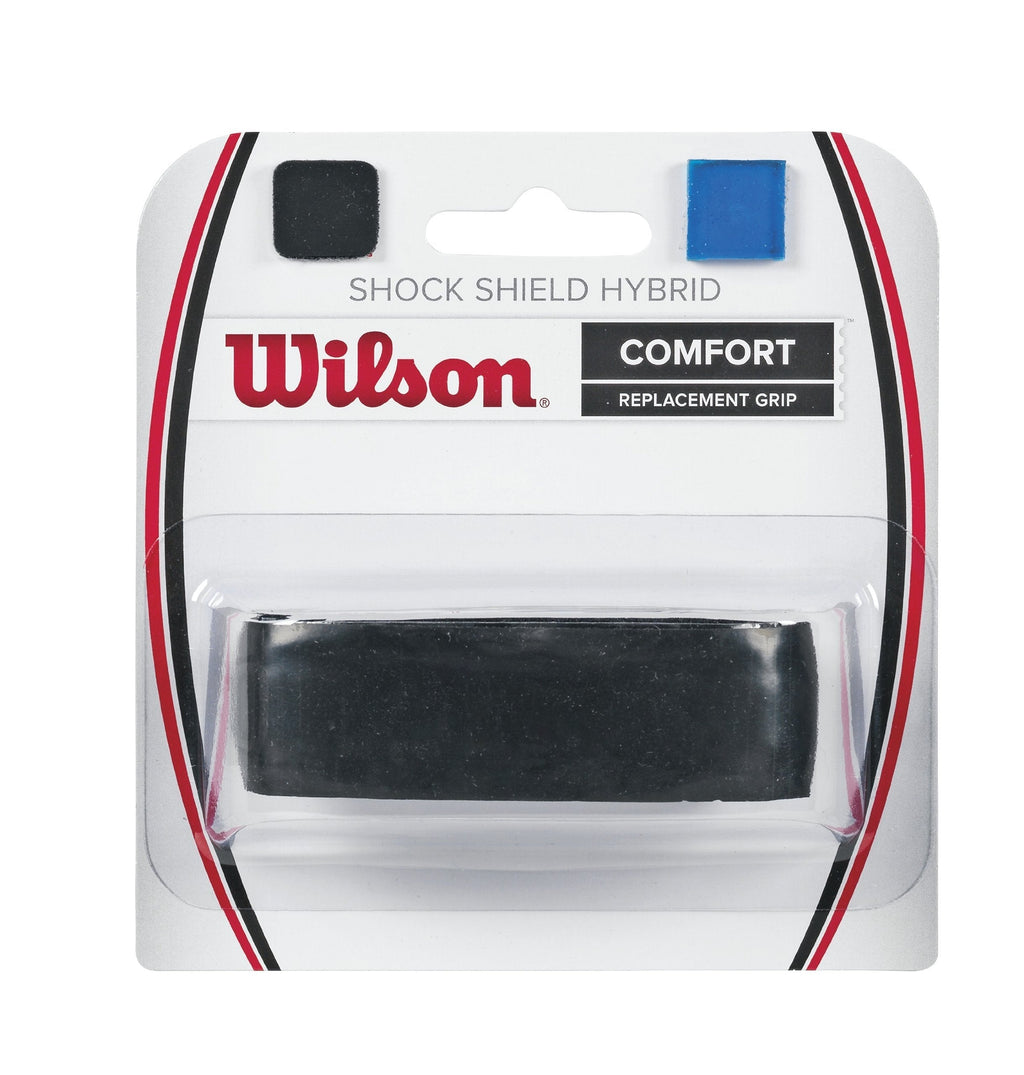 [AUSTRALIA] - Wilson 2015 Shock Shield Hybrid Comfort Tennis Raquet Replacement Grip Black 