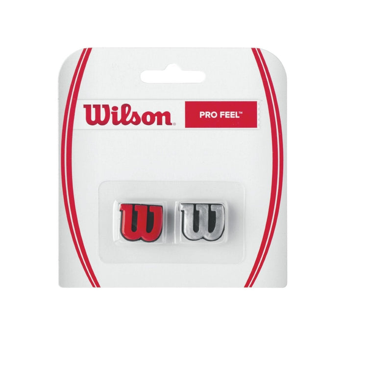 WILSON Profeel Tennis Vibration Dampener Red/Silver - BeesActive Australia