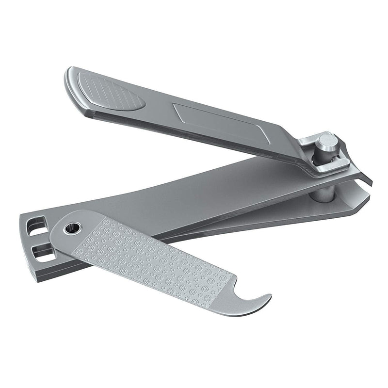 Clyppi Nail Clippers with Swing Out Nail Cleaner/Nail File - Fingernail Clippers/Toe Nail Clippers. Sharp Stainless Steel with Wide Easy Press Lever - BeesActive Australia