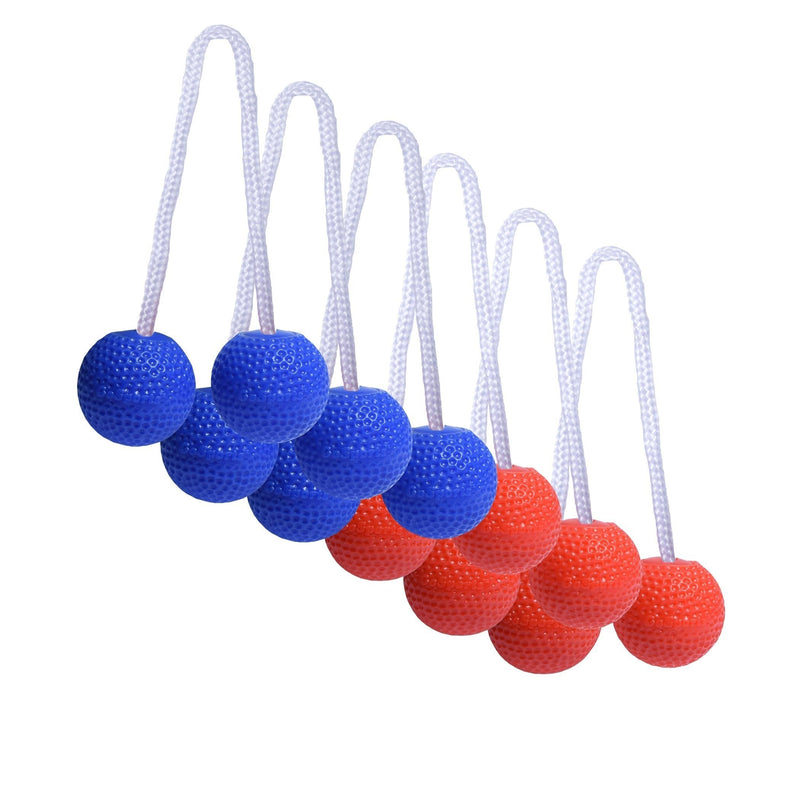 [AUSTRALIA] - GoSports Ladder Toss Bolo Replacement Set - Kid Safe Soft Rubber or Hard Golf Balls 