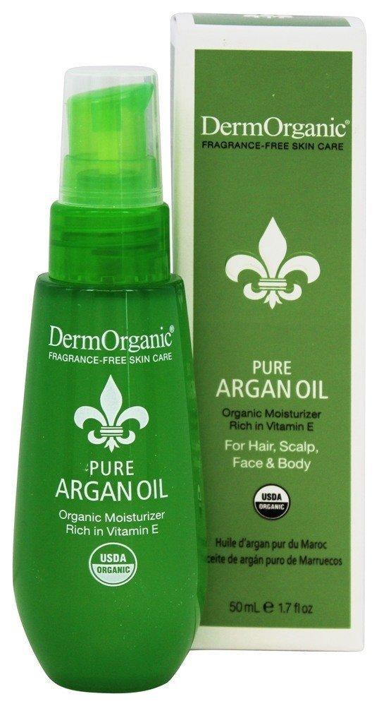 DermOrganic 100% Pure Argan Oil - Organic Moisturizer for Hair & Skin, 1.7 fl.oz - BeesActive Australia