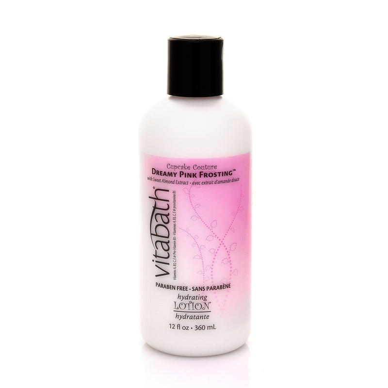 Vitabath Body Lotion, Dreamy Frosting Pink, 12oz - BeesActive Australia