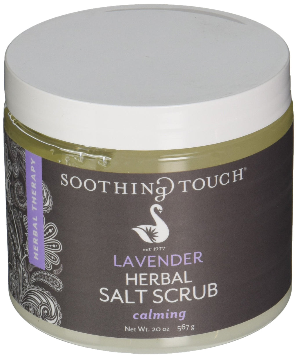 Soothing Touch Herbal Salt Scrub, Lavender - 20 Oz - BeesActive Australia