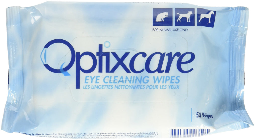 Optixcare 50 Count Eye Cleaning Wipes for Animals - BeesActive Australia