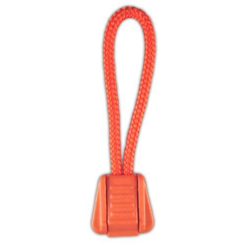 [AUSTRALIA] - PARACORD PLANET Zipper Pulls Combinations – Choose from 5, 10 and 20 Pack Sizes Neon Orange/Orange 