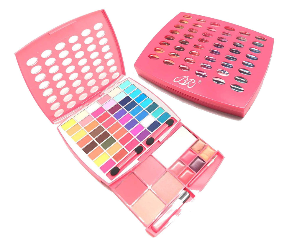 BR Makeup Kit, Glamur Girl Kit, 48 Eyeshadow / 4 Blush / 6 Lip Gloss - BeesActive Australia
