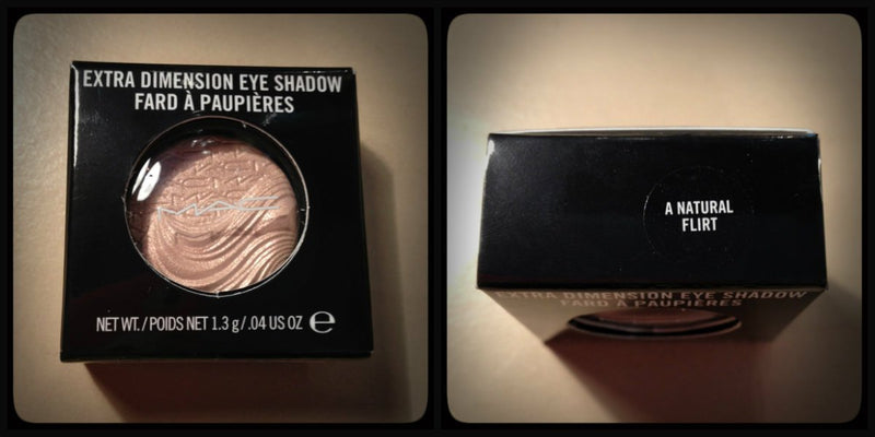 MAC Extra Dimension Eye Shadow A NATURAL FLIRT -Magnetic Nude collection 2013 - BeesActive Australia