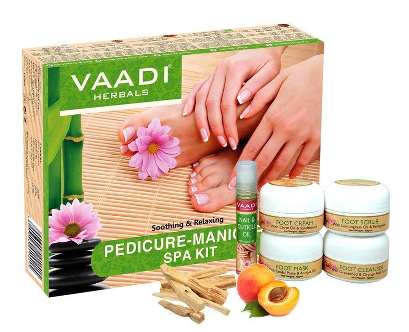 Vaadi Herbals Pedicure Manicure Spa Kit 135g - BeesActive Australia